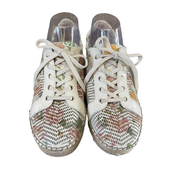 Vince Camuto Joellan Floral Sneakers Size 8 - Picture 6 of 11